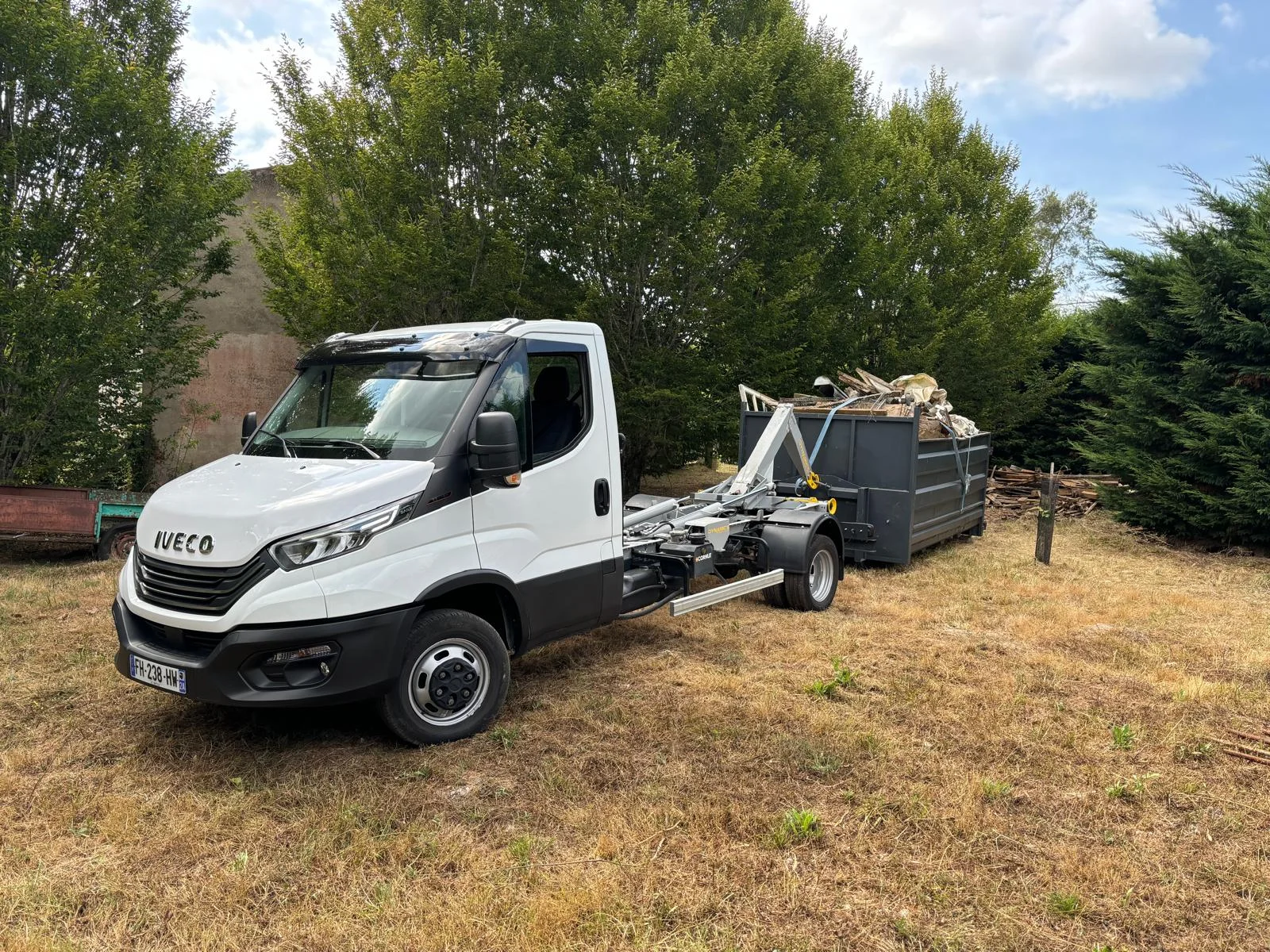 Location de bennes en Gironde - Service professionnel